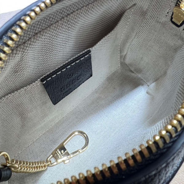 G*u*i ophidia suede mini bag