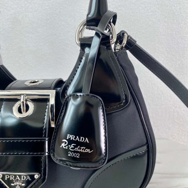 Pra*a moon padded nappa-leather bag