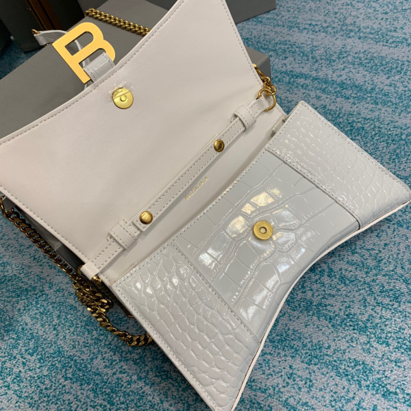 Ba*len*cia*ga  hourglass chain bag