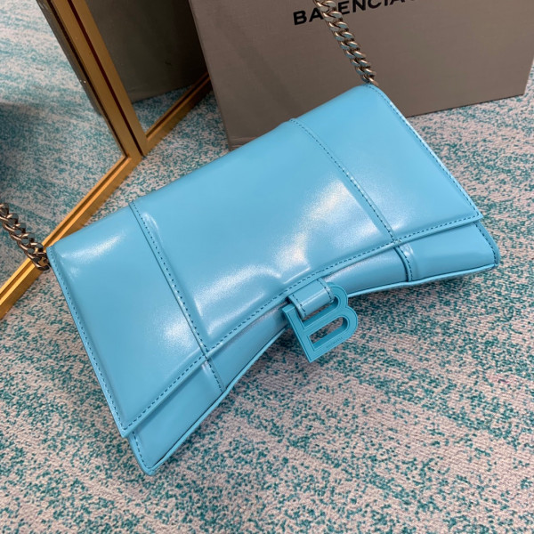 Ba*len*cia*ga  hourglass chain bag