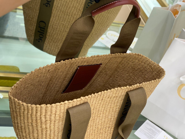 CHLOÉ large woody basket