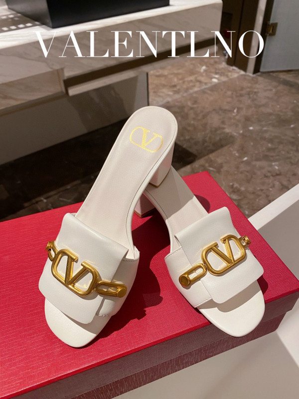 Va1e*ntin0 vlogo signature slide sandal