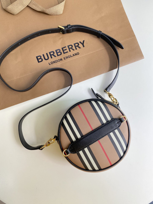 B**rry icon stripe e-canvas l0*ise bag