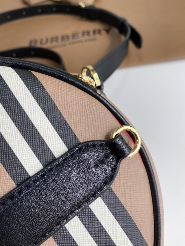 B**rry icon stripe e-canvas l0*ise bag