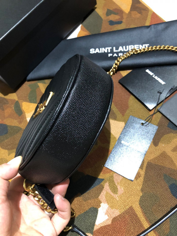 Y*L vinyle round camera bag