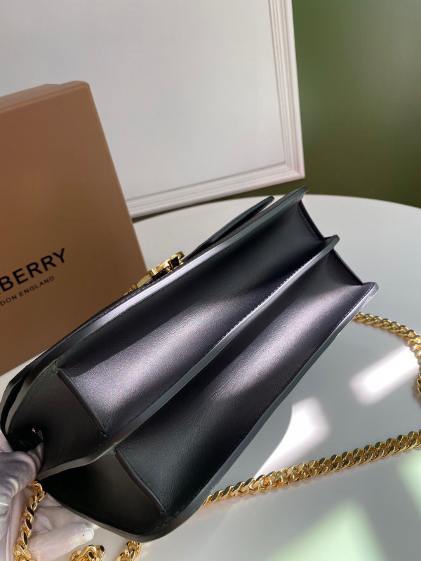 B**rry medium quilted monogram lambskin tb bag