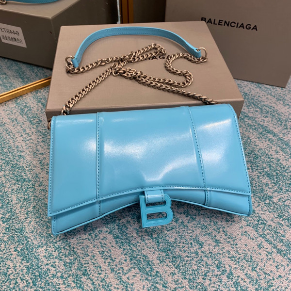 Ba*len*cia*ga  hourglass chain bag