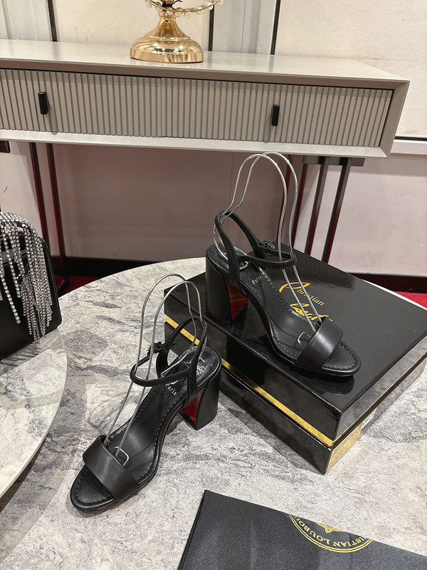 Ch**an louboutin heels sandal - 8.5cm