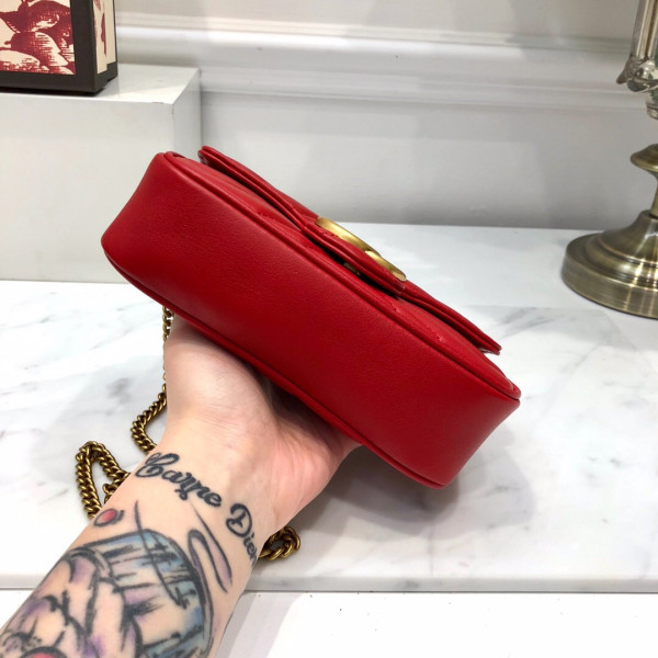 g*u*i gg marmont S*per mini bag