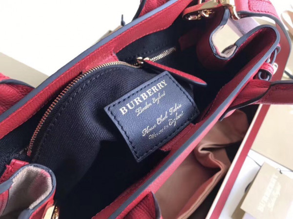 B**rry the small banner in leather and house check