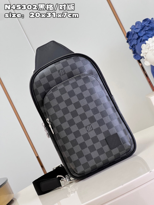 l0*is V*t0n avenue slingbag nm-31*20*7cm