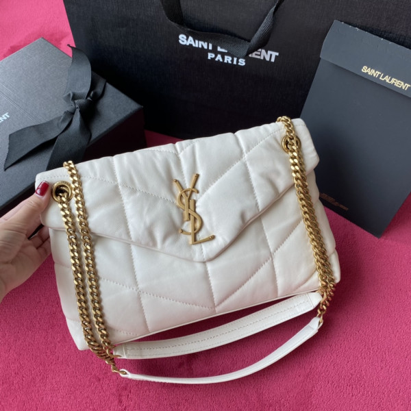Y*L puffer small bag in quilted lambskin